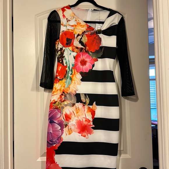 NWT Joseph Ribkoff floral dress - Picture 1 of 4